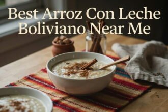 best arroz con leche boliviano near me