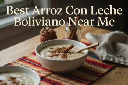 best arroz con leche boliviano near me